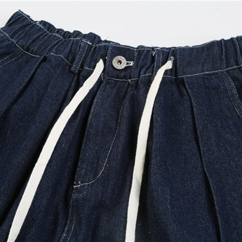 Japanische lockere weit geschnittene Jeans