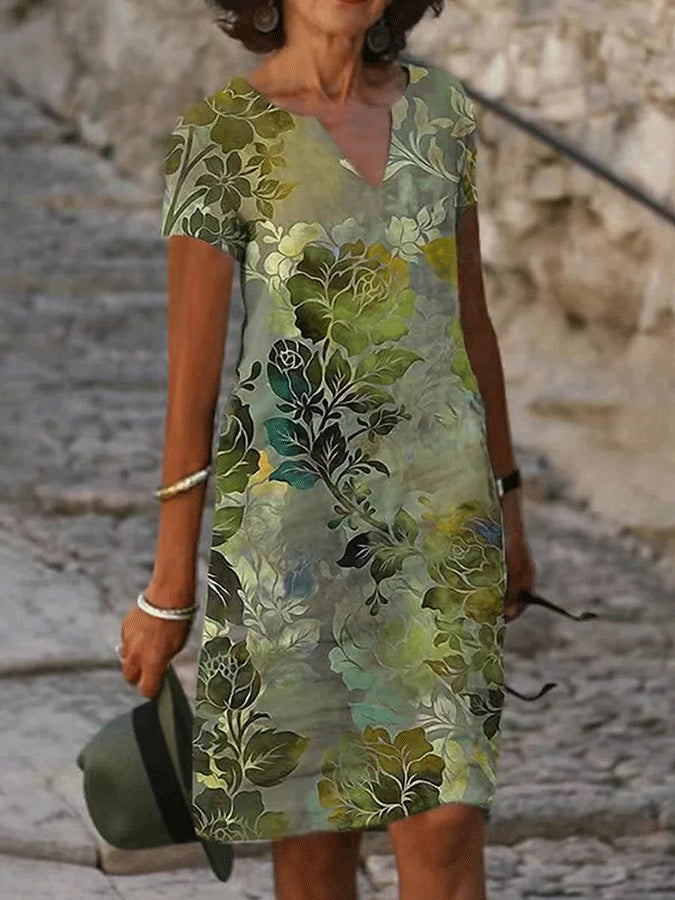 JOSETTE – Elegantes Kleid mit V-Ausschnitt