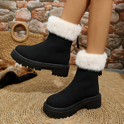 Willowridge™ | Luxuriöse Kunstfell-Winterstiefel