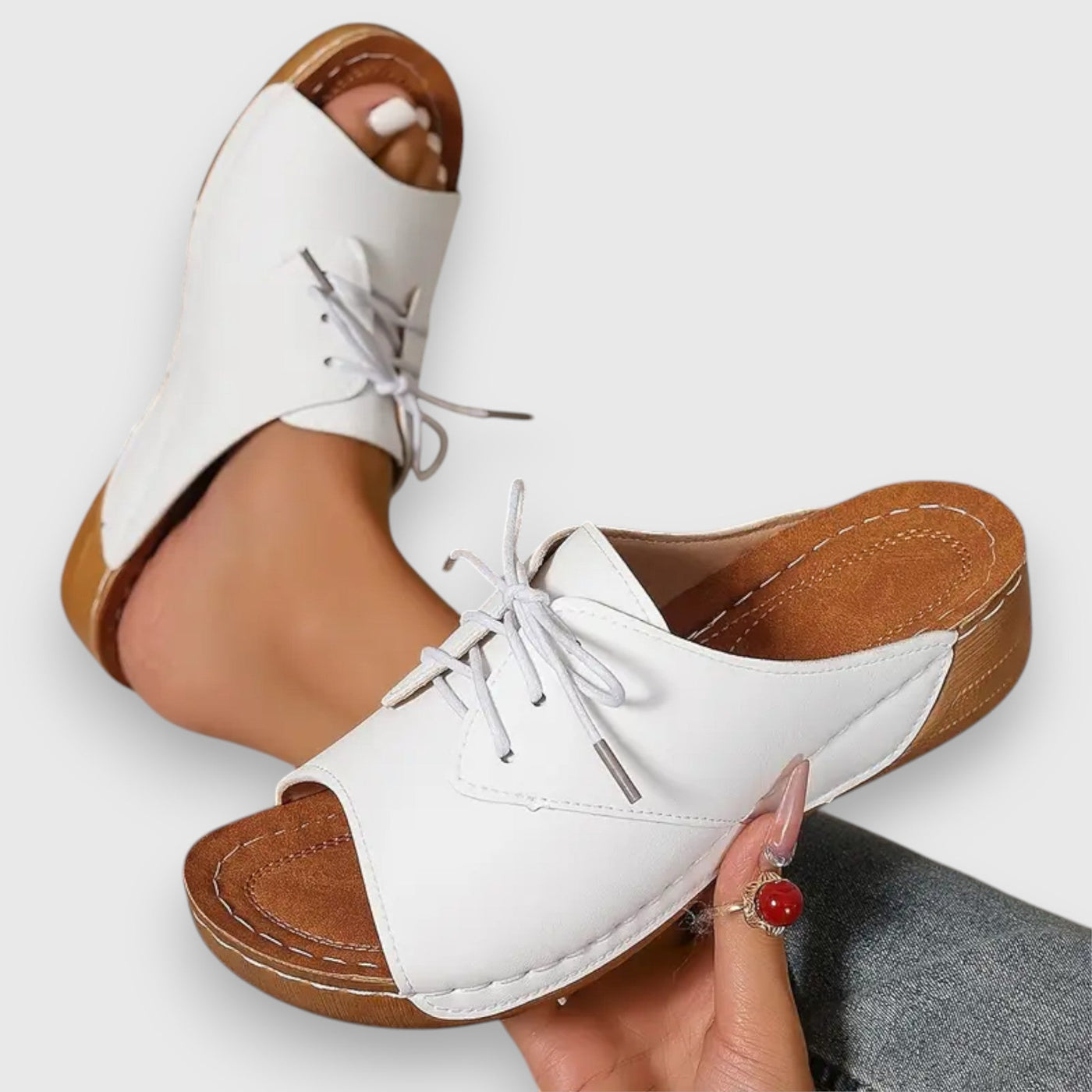 Saskia – Vintage Stil Sandalen