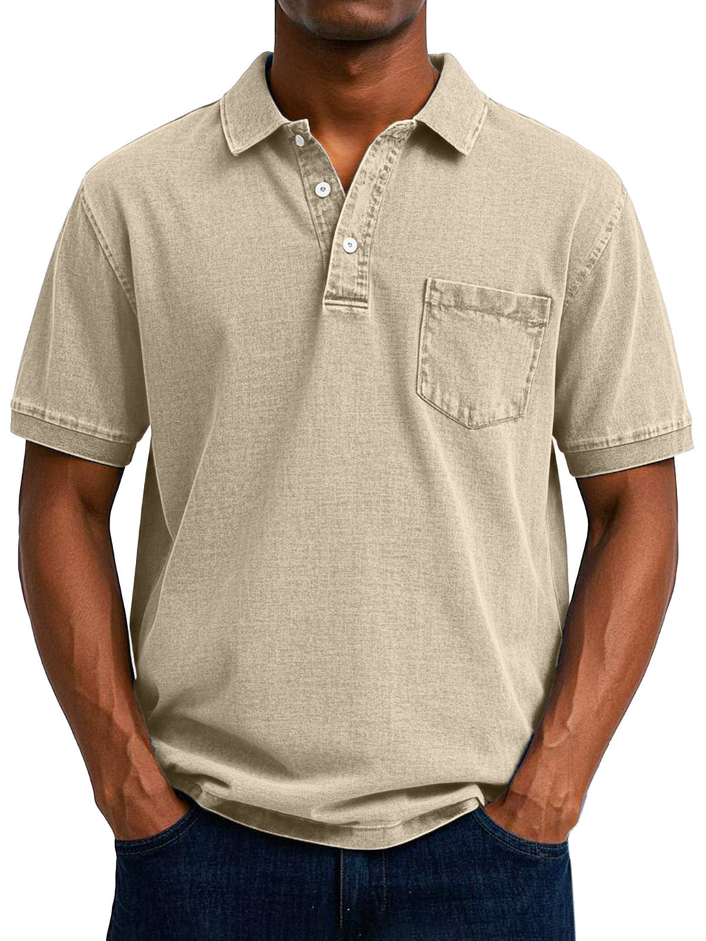 Elliott™ | Men’s Vintage Casual Polo Shirt