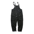 Japanische gewaschene Denim-Latzhose