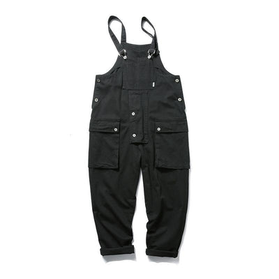 Japanische gewaschene Denim-Latzhose