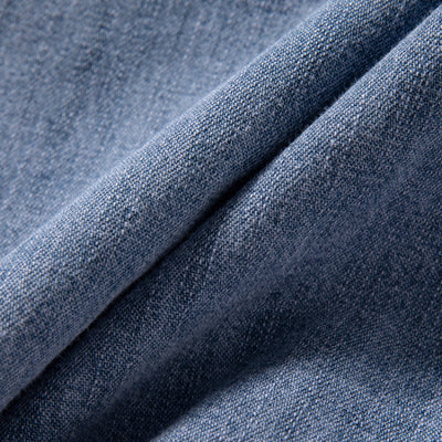 Denim Locker Dünn Retro Arbeitshemd T-Shirt