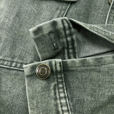 Herren Vintage-Denimjacke