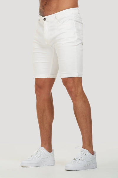 DIE LORENZO SHORTS - WEISS