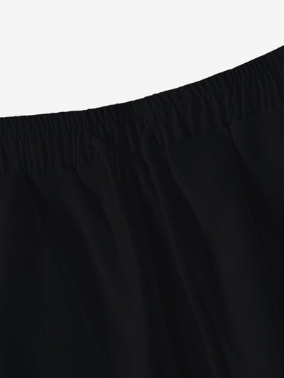 Plus Size Weißes Langarm Herren Set