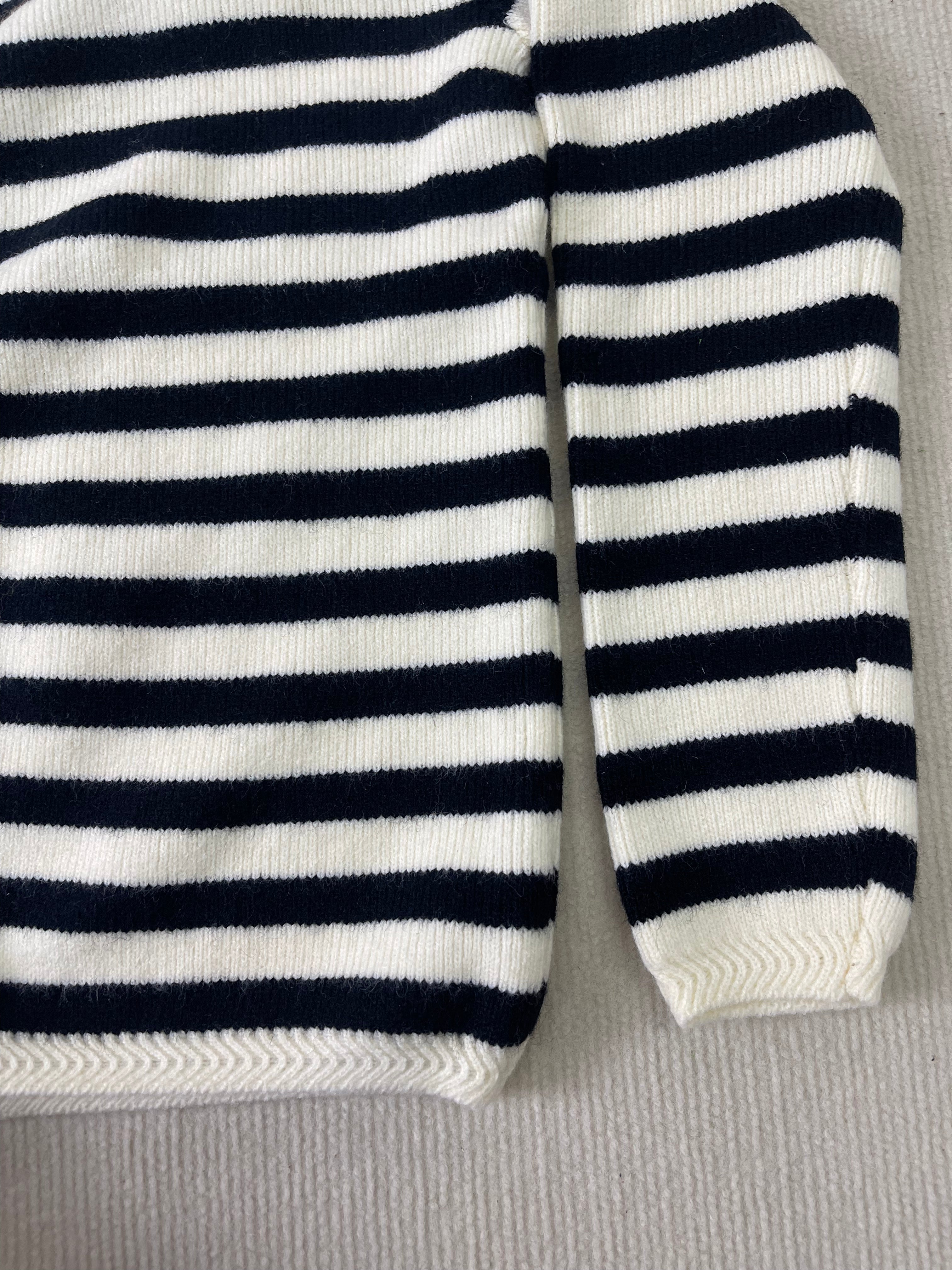 MYLAH | Eleganter gestreifter Cardigan