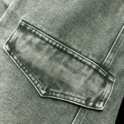 Herren Vintage-Denimjacke
