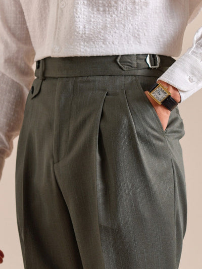 Marini Lissone Hochbund Faltenhose