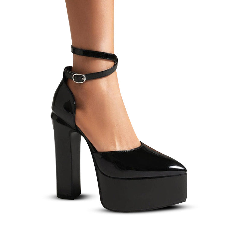 Scarlett Glänzender High Heel