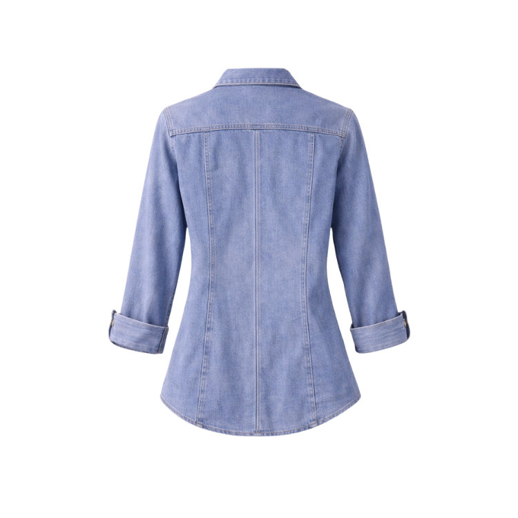 Bluewind Denim-Hemd zum Knöpfen