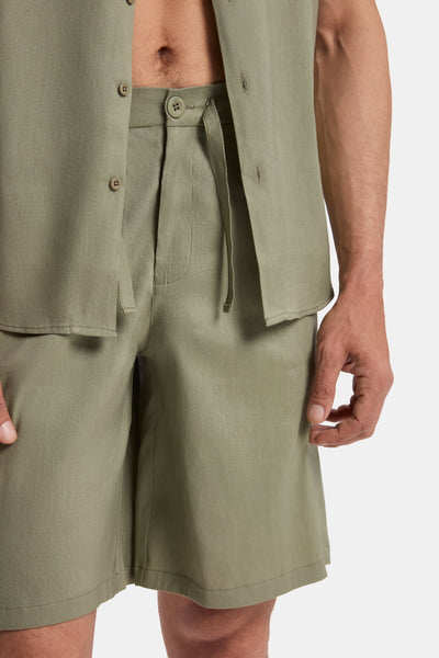 DIE LEINEN-SHORTS