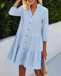 Kelly™ Casual Button Dress