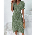 Florence™ Elegant Wrap Dress