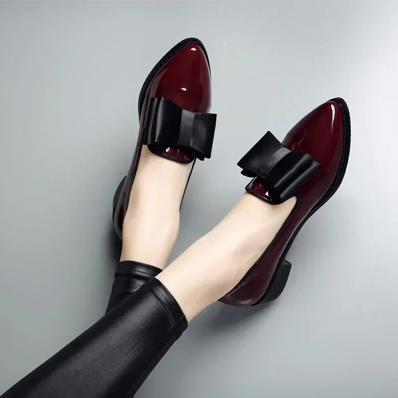 Marbella Patent Ballerinas