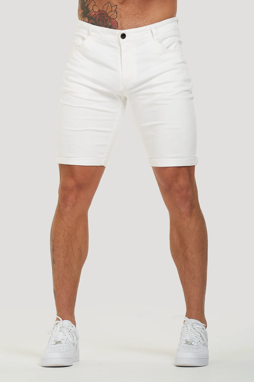 DIE LORENZO SHORTS - WEISS