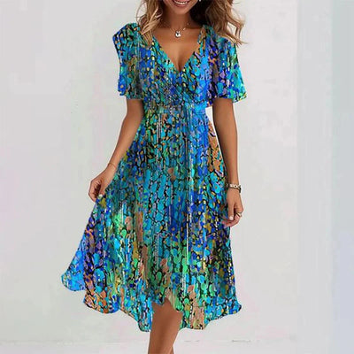 ARLINA – Mühelos elegantes Chiffonkleid