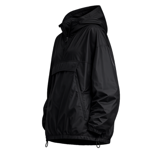 Urban Vogue Vienna Oversized Windjacke – Einheitsgröße