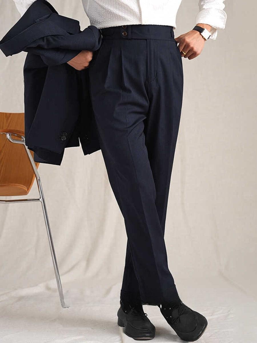 Elite Doppelknopf Business Casual Hose - Bügelfrei