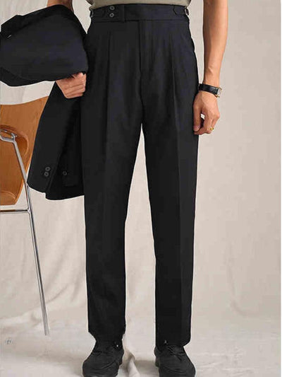 Elite Doppelknopf Business Casual Hose - Bügelfrei