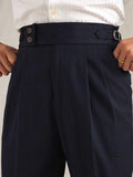 Elite Doppelknopf Business Casual Hose - Bügelfrei