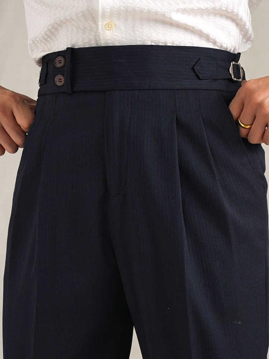 Elite Doppelknopf Business Casual Hose - Bügelfrei