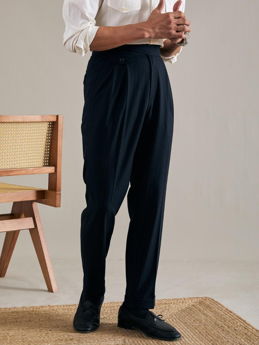 Marini Lucca Gestreifte Hose
