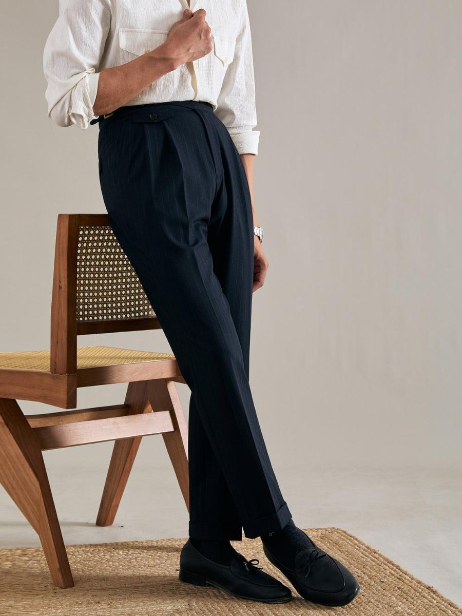 Marini Lucca Gestreifte Hose