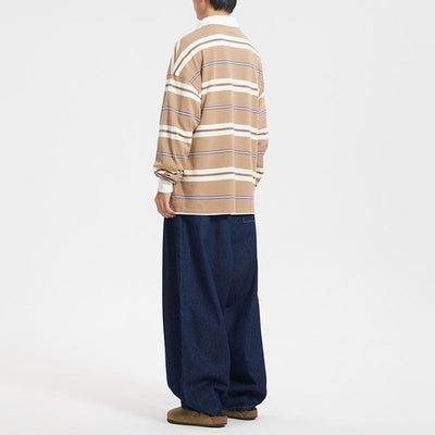 Retro Lässige Weite Jeans