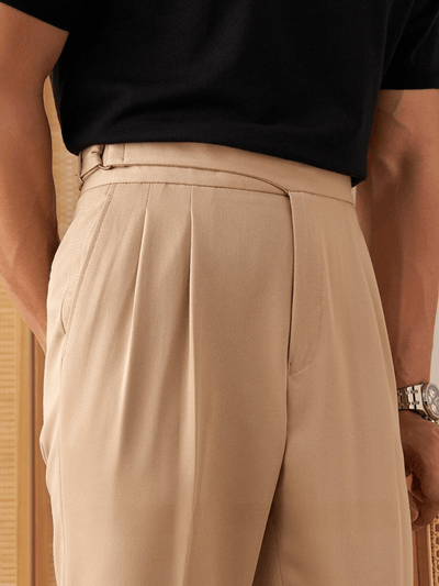 Marini Ancona Hochtaillierte Maßhose