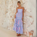 Luna™ | Gestreiftes Kleid