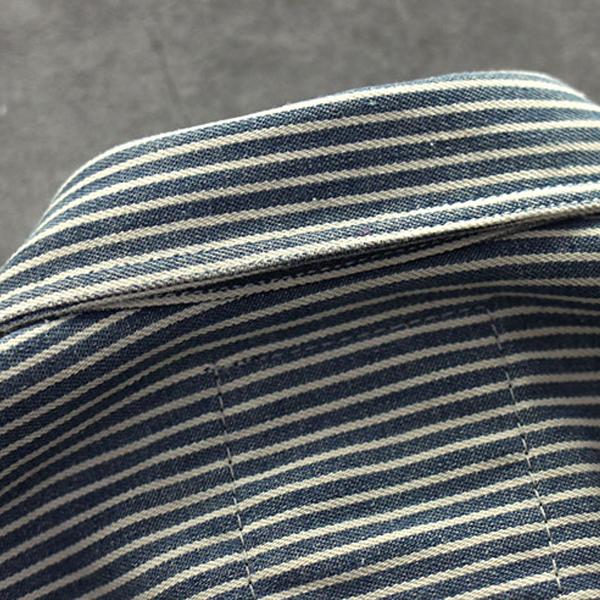 Retro Herbst Gestreiftes Hemd