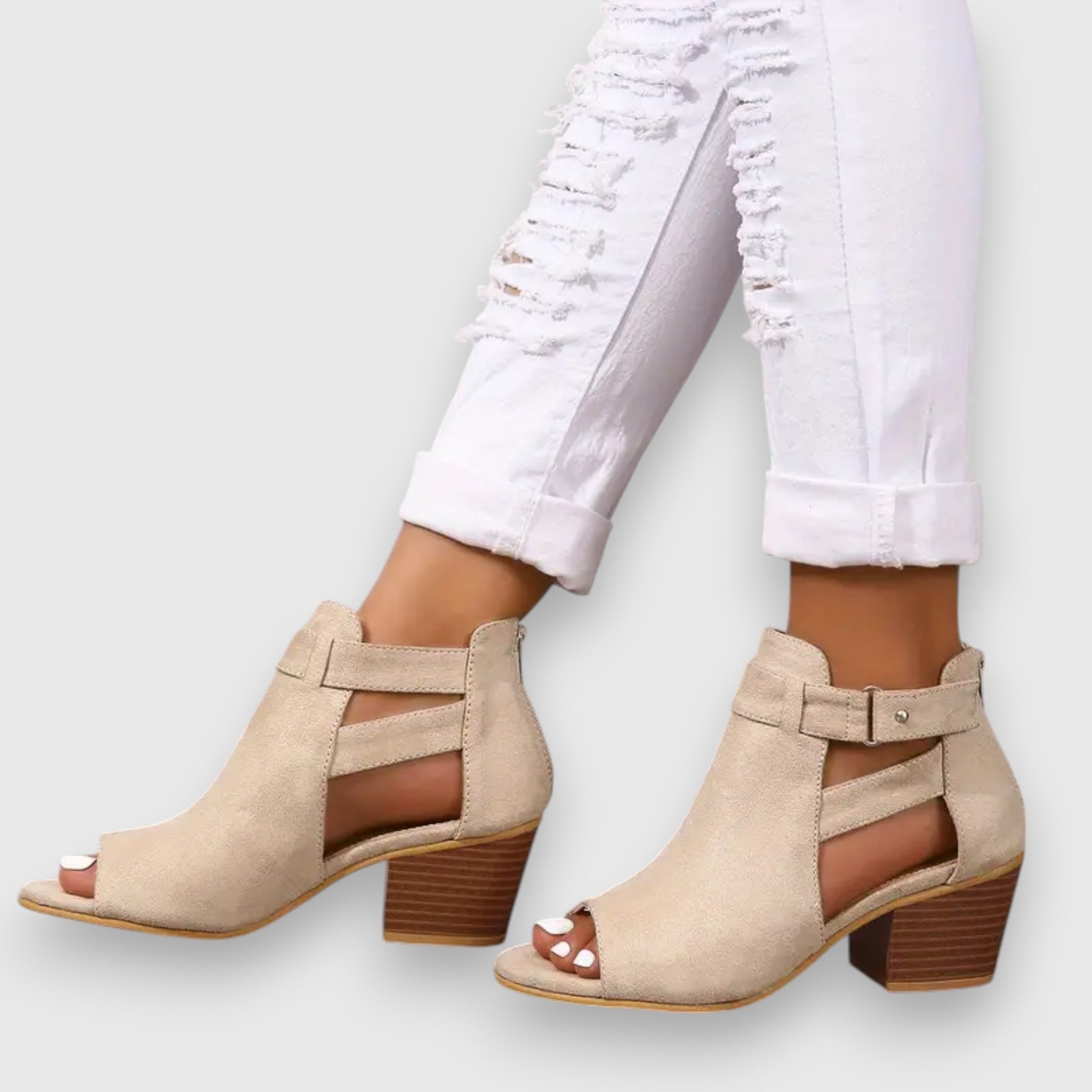 Nadine – Sandalen mit dicken Absätzen