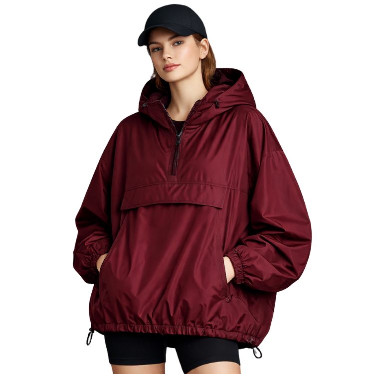 Oversized Windjacke – Einheitsgröße