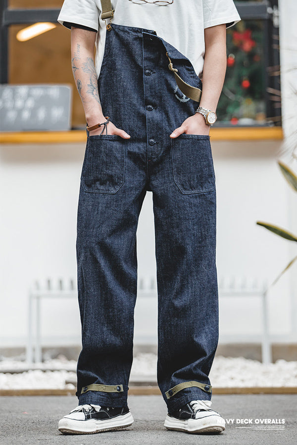 Retro Denim Latzhose