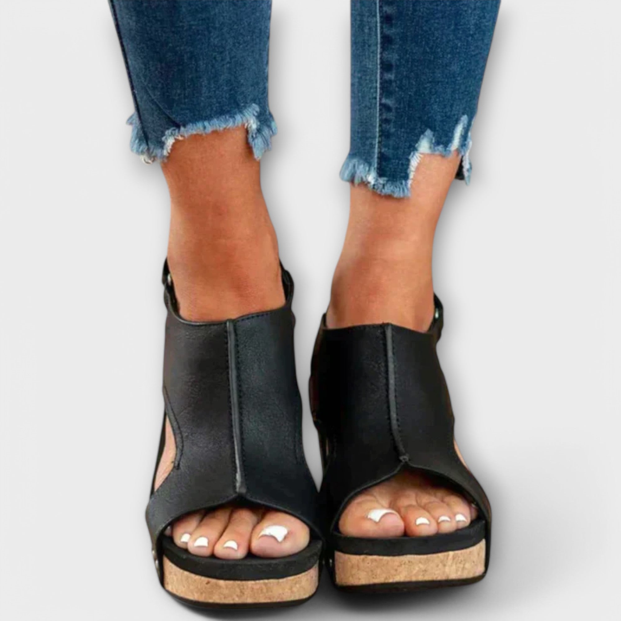 Lina - Orthopädische Schuhe mit Keilabsatz