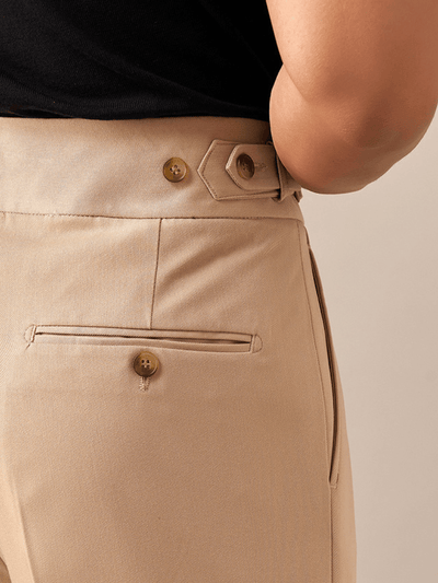 Marini Ancona Hochtaillierte Maßhose