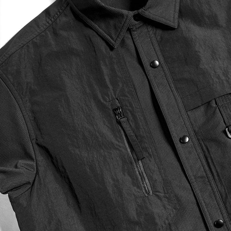 Falsche Zweiteilige Revers-Arbeitsjacke