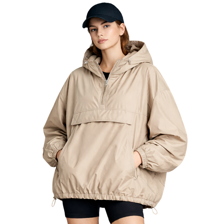 Oversized Windjacke – Einheitsgröße