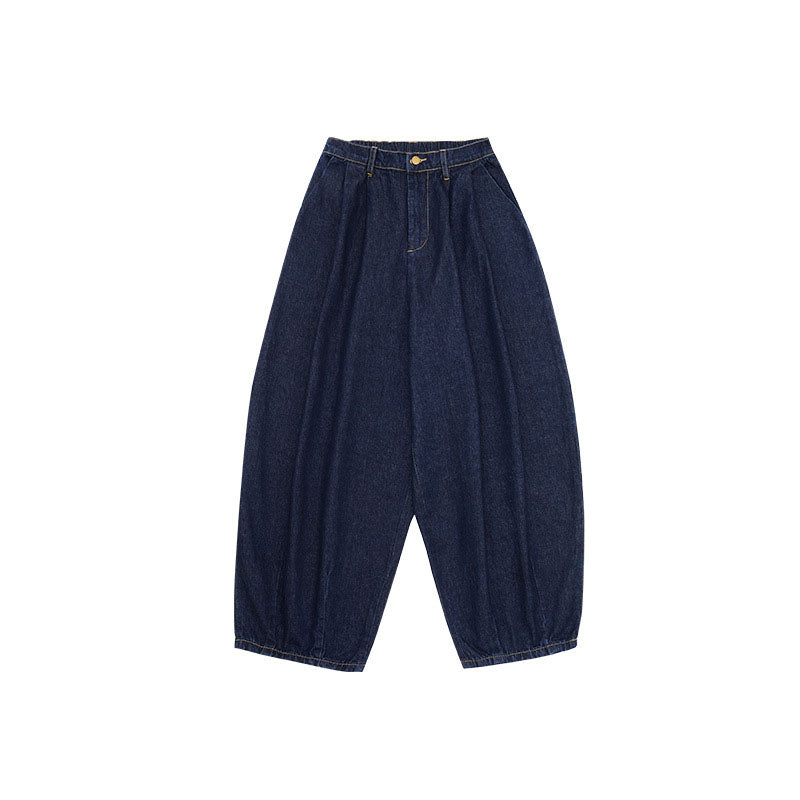 Retro Lässige Weite Jeans
