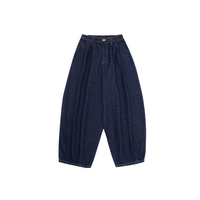 Retro Lässige Weite Jeans