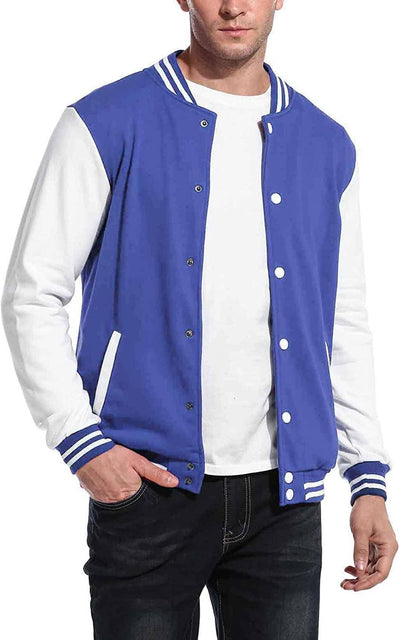 Mode Varsity Baumwoll Bomberjacken