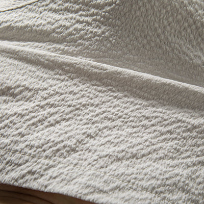 Texturiertes Polohemd im japanischen Stil mit Revers