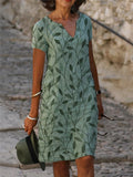 JOSETTE – Elegantes Kleid mit V-Ausschnitt