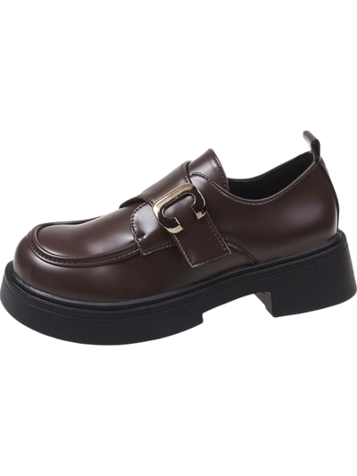 Oxford Plattform Mary Jane Loafers