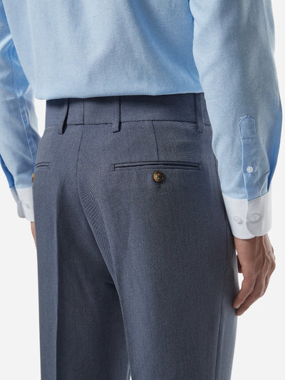 Marini Bari Hochbundige Slim-Fit-Hose