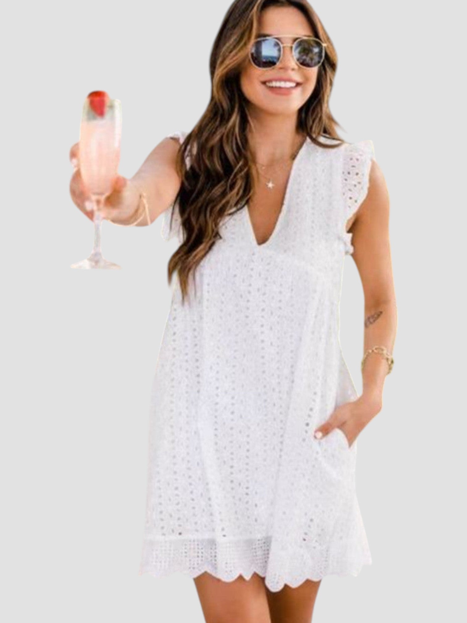 Damen Elegantes Kleid | Zeitlos