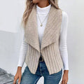 Einfarbiger Freizeit-Cardigan