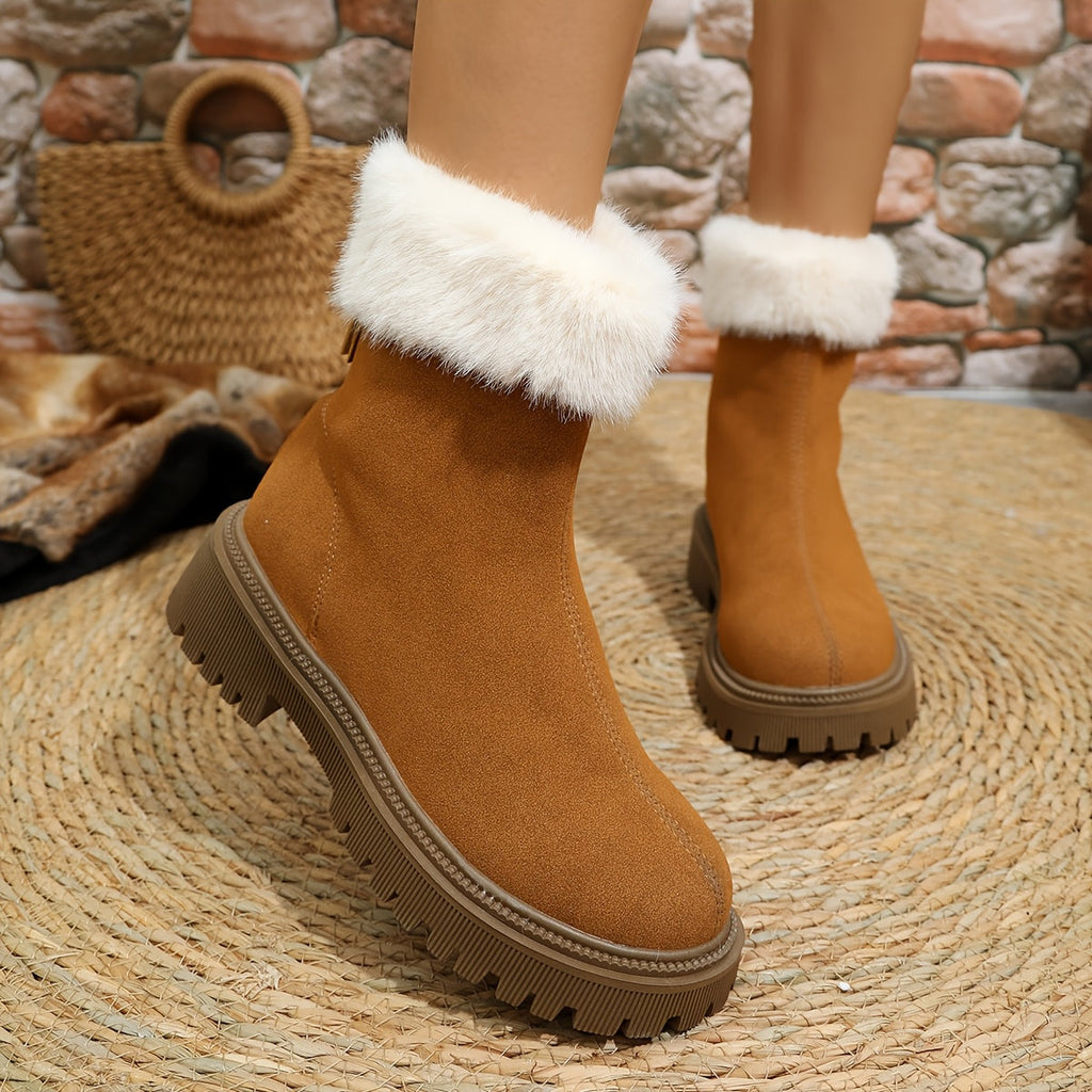 Willowridge™ | Luxuriöse Kunstfell-Winterstiefel